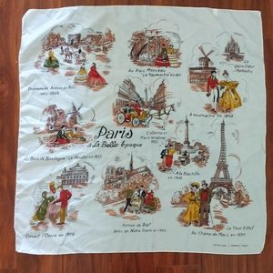Paris Silky Square Scarf